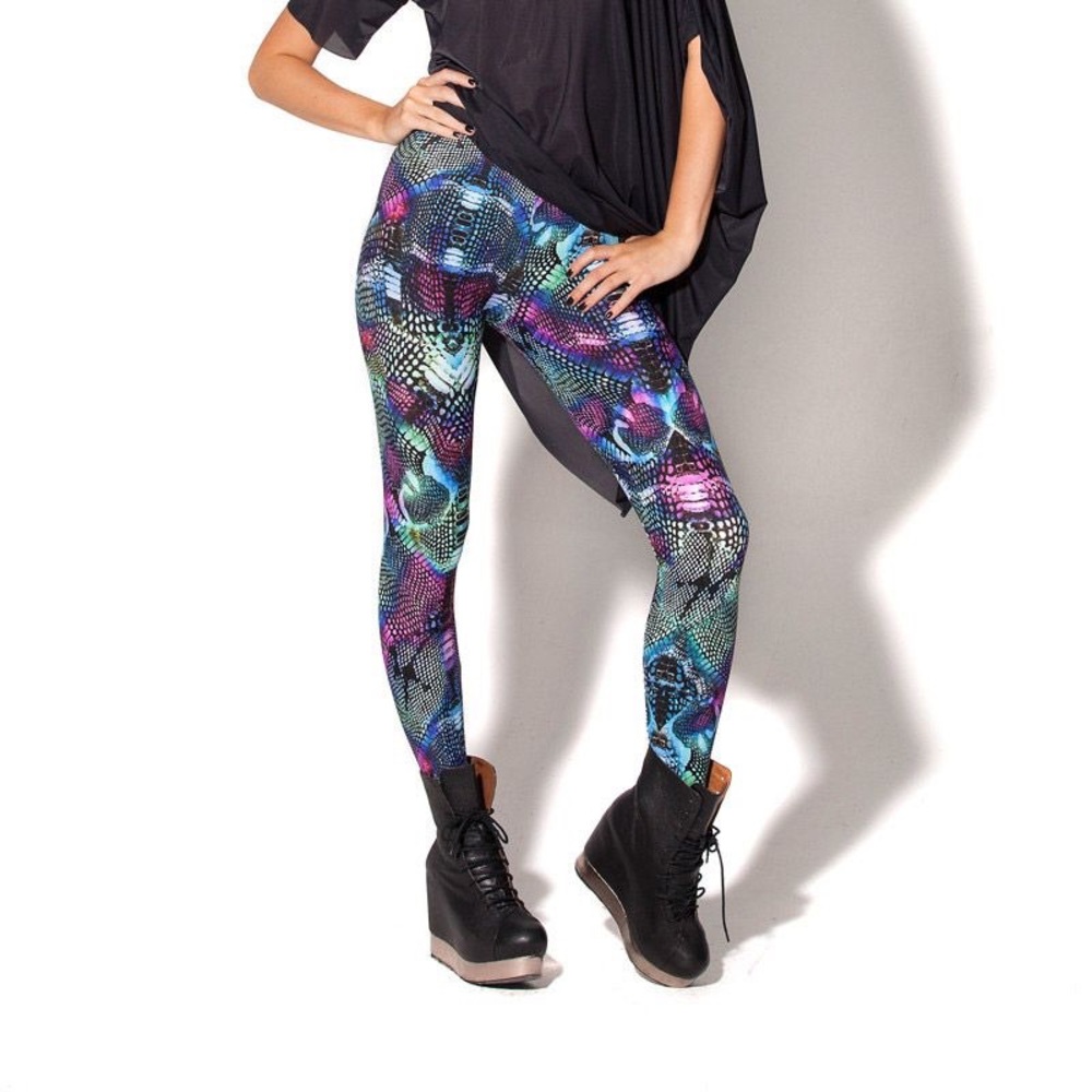 BlackMilk Clothing Kaleidosnake Leggings